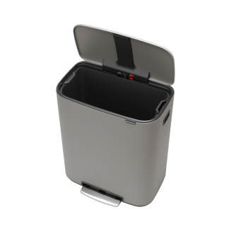 Kosz na śmieci Brabantia Bo 60l mineralny szary - 3
