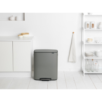 Kosz na śmieci Brabantia Bo 60l mineralny szary - 8