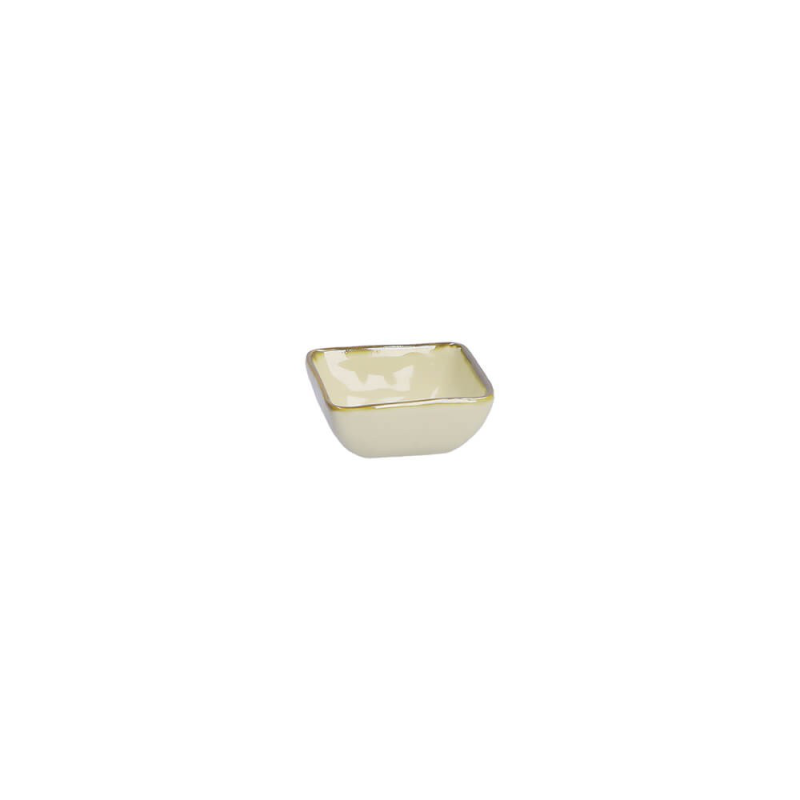  Rose&Tulipani | Set of 6 square Concerto Avorio bowls - Ivory, 8 cm