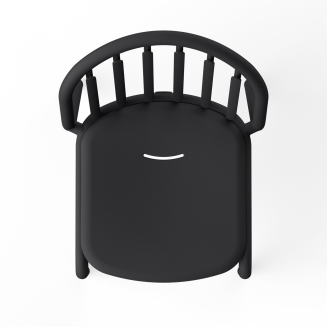 Krzesło ogrodowe Fatboy Fred's Chair Anthracite - 4
