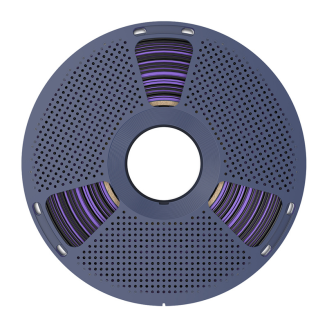  Filament SUNLU PLA+ Silk Dual Color 1.75mm 1kg (black-purple) - 3