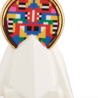 Figurka z porcelany Alessi Holyhedrics Mary - 3