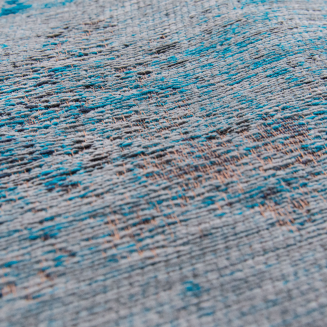 Dywan Louis de Poortere Fading World Medallion grey turquoise - 4