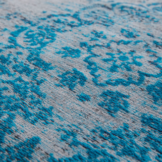 Dywan Louis de Poortere Fading World Medallion grey turquoise - 2