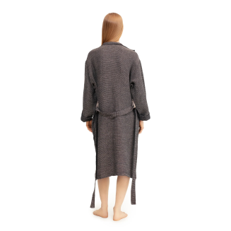 Szlafrok Lapuan Kankurit Terva black-linen L - 3
