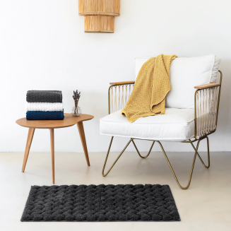 Dywanik łazienkowy Sorema Chevron White - 4