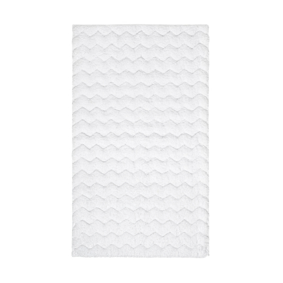 Dywanik łazienkowy Sorema Chevron White