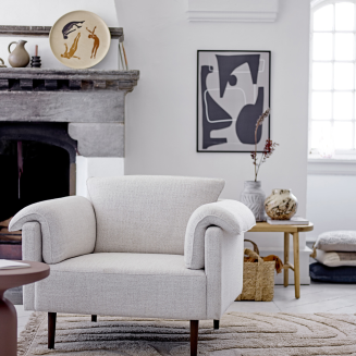 Fotel Bloomingville Chesham White - 3