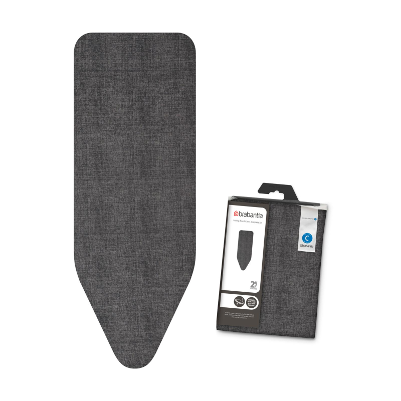Pokrowiec na deskę do prasowania Brabantia C 124x45 cm Denim Black