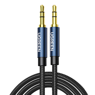 Kabel mini jack 3,5mm UGREEN AV122, AUX, 1m (black) - 2