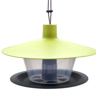 PLASTIA FINCH Karmnik dla ptaków 28.5x28.5 cm zielony - 2