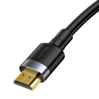 Kabel HDMI 2.0 Baseus Cafule, 4K, 3D, 5m (czarno-szary) - 2