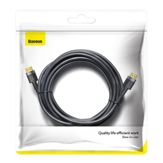 Kabel HDMI 2.0 Baseus Cafule, 4K, 3D, 5m (czarno-szary) - 6