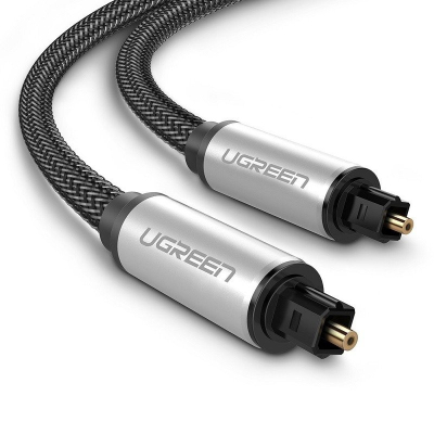 Kabel UGREEN AV108 Toslink-Toslink 3m (srebrny)