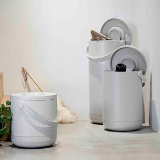  Zone Denmark Circular Waste Bin 22l Warm Grey - 3