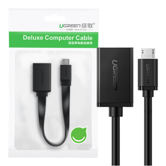 Adapter UGREEN US133 USB-A-micro USB OTG (czarny) - 2