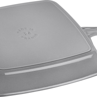 Żeliwna patelnia grillowa Staub 26 cm graphite grey - 3