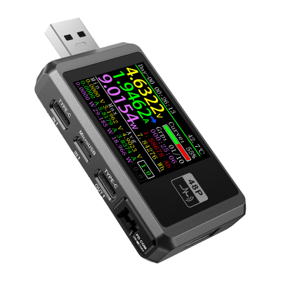 Tester portu USB FNIRSI FNB48P Czarny