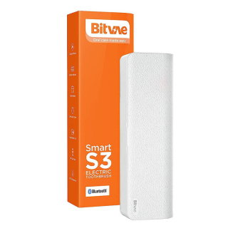 Szczoteczka soniczna do zębów z aplikacją oraz zestawem końcówek i etui Bitvae S3 różowa - 3