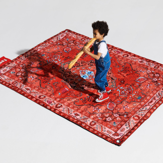 Dywan piknikowy Fatboy Picnic Lounge Red 210x280 cm - 6