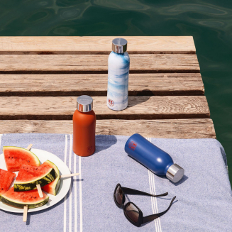 Butelka termiczna Casa Bugatti B BOTTLES Potter's Clay 350 ml - 6