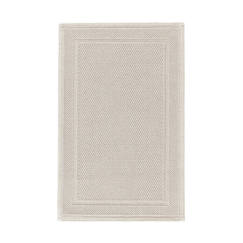  Graccioza Bee Waffle Fog bathroom rug
