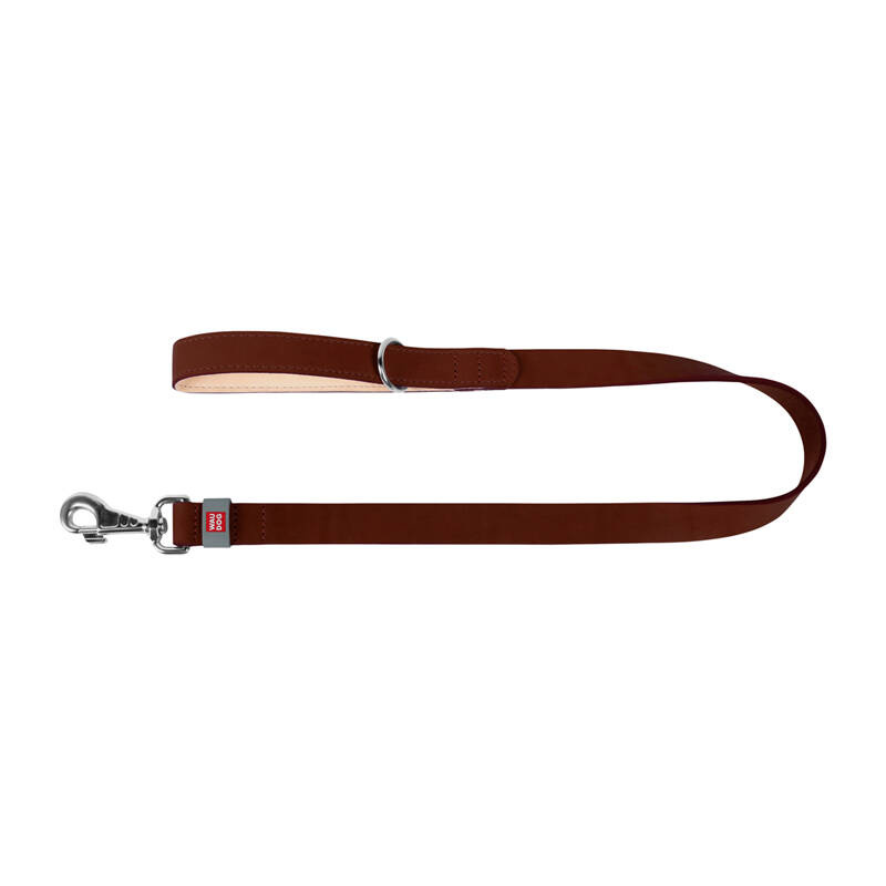 Smycz WAUDOG Classic 122cm (brązowa)