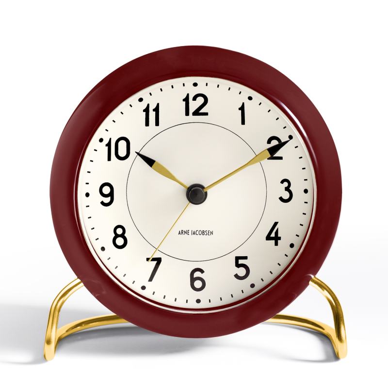 Budzik Rosendahl Station burgund