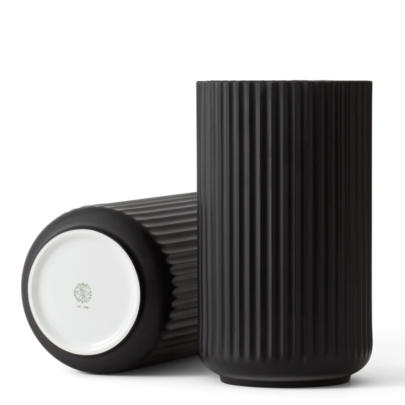 Wazon Lyngby 20 cm czarny