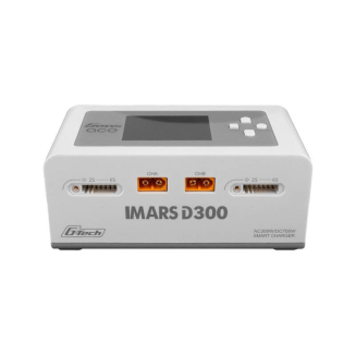 Ładowarka GENS ACE IMARS D300 AC/DC 2-kanałowa (biała) - 2