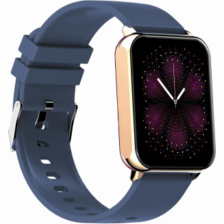 Smartwatch Gravity Różowe Złoto Granatowy 2 Paski GT17-2 - 9