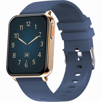 Smartwatch Gravity Różowe Złoto Granatowy 2 Paski GT17-2 - 5