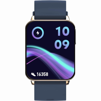 Smartwatch Gravity Różowe Złoto Granatowy 2 Paski GT17-2 - 7