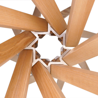 Wieszak na ubrania stojący Keilbach Marilyn jesion - 8