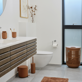 Kosz na pranie Zone Denmark Ume Terracotta 60l - 2