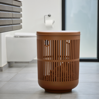 Kosz na pranie Zone Denmark Ume Terracotta 60l - 4