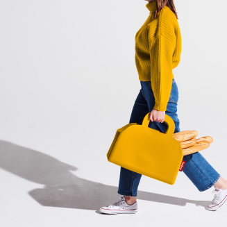 Torba zakupowa Fatboy Sjopper-Kees Yellow Ochre - 6