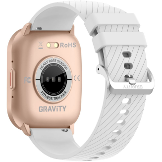 Smartwatch Gravity Różowy Pasek + Bransoleta GT43-4 - 11