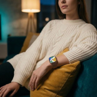 Smartwatch Gravity Różowy Pasek + Bransoleta GT43-4 - 12