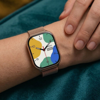 Smartwatch Gravity Różowy Pasek + Bransoleta GT43-4 - 2
