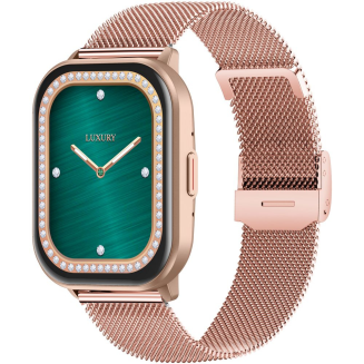 Smartwatch Gravity Różowy Pasek + Bransoleta GT43-4 - 4
