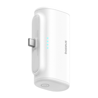 Powerbank Baseus Compact 5000mAh, 20W, USB-C (biały) - 5