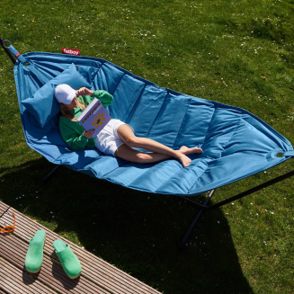  Fatboy Headdemock Jeans Light Blue Hammock | PROMOTION: FREE COVER! - 7