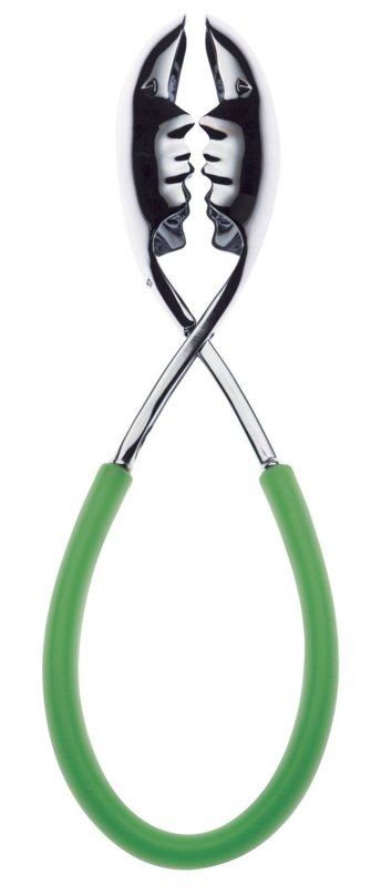  Casa Bugatti Molla Kiss salad tongs, green