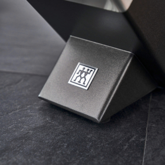 Zestaw 5 noży w bloku samoostrzącym z nożycami Zwilling Four Star Grey - 10