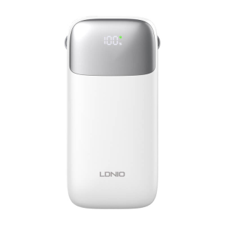 Powerbank LDNIO PQ20 22.5W 20000mAh USB-C, lightning (biały) - 3