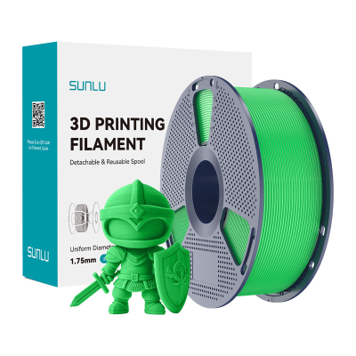  Filament SUNLU PLA+ 1.75mm 1kg (green)
