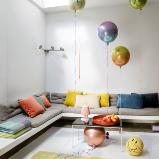 Poduszka Fatboy King Pillow Velvet Taupe - 5