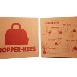 Torba zakupowa Fatboy Sjopper-Kees Red | SZYBKA WYSYŁKA 24H | BESTSELLER - 5