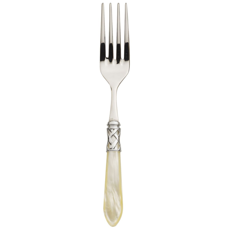 Widelec do serwowania Casa Bugatti Aladdin Ivory/Steel